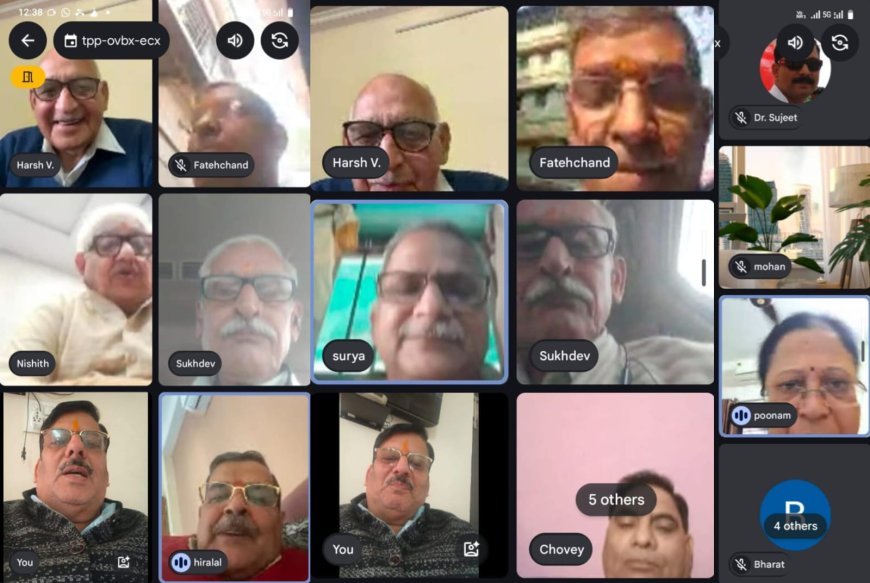 श्री माथुर चतुर्वेदी महापरिषद परिषद की राष्ट्रीय बैठक