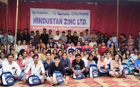 हिंदुस्तान जिंक की पहल पर  युवाओं को मिलेगा सुनहरा उत्तर