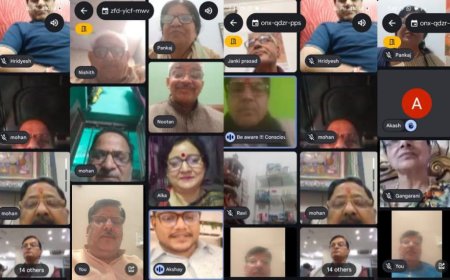 श्री माथुर चतुर्वेदी महापरिषद के स्थापना दिवस पर कवि सम्मेलन सम्पन्न