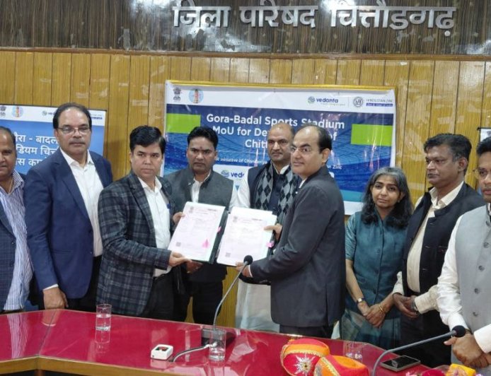 जिंक के सहयोग से गोरा बादल स्टेडियम का सर्वागिंण विकास शहर के लिए बडी सौगात-जोशी