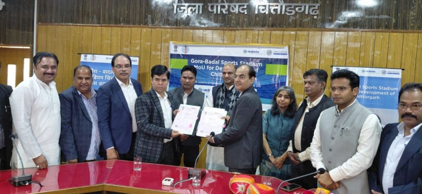 जिंक के सहयोग से गोरा बादल स्टेडियम का सर्वागिंण विकास शहर के लिए बडी सौगात-जोशी