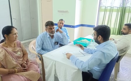 निशुल्क चिकित्सा शिविर में रोगियों ने लिया लाभ