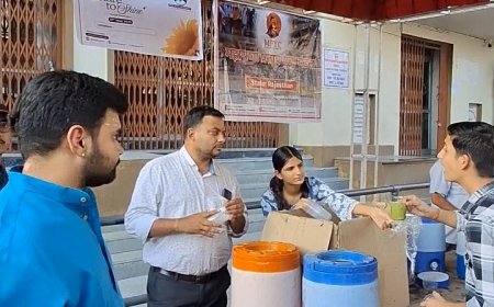 तपती धूप में सेवा, अपनत्व और संवेदनाओं का सुंदर संगम