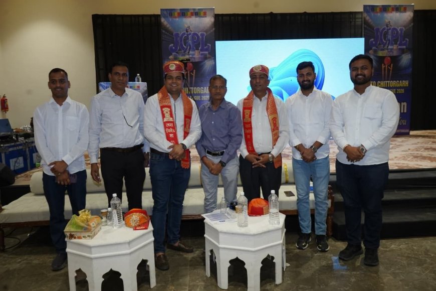जीतो यूथ विंग क्रिकेट टूर्नामेंट का भव्य ऑक्शन, 12 टीमों ने लिया भाग
